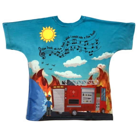 🔥🚒Blippi Fire Truck Tee🚨 - Picture 6 of 6